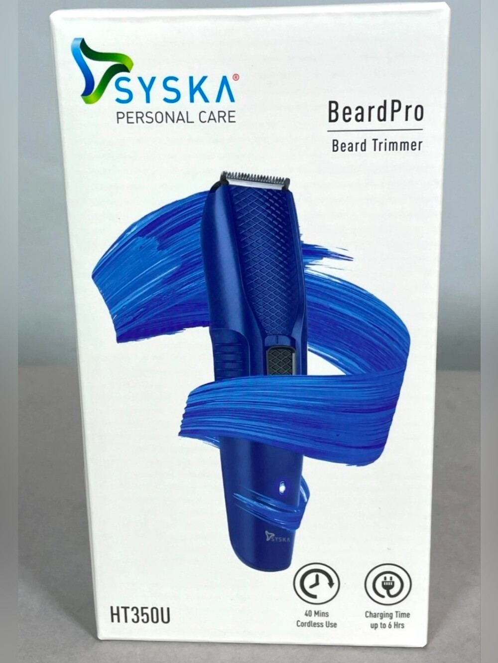 NIB Syska HT350U Beard Pro Trimmer Men's Hair Trimmer